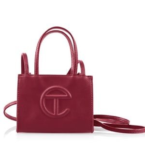 Oxblood Small Telfar Bag